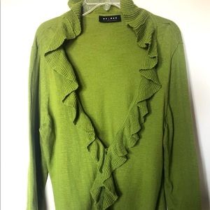 Axcess Green Cardigan - Medium